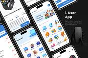 2 Apps | eCommerce App | DeliShop, an UI Kit Template by Opus LabWorks (Thumbnail 9 of 10)