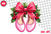 Christmas Ballet Slippers Cliparts, a Person Illustration by taramija (Thumbnail 21 of 26)