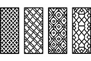 Geometric Pattern Panel Set, an Object Graphic by abu67222 (Thumbnail 5 of 13)
