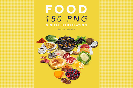Food digital Illustration
