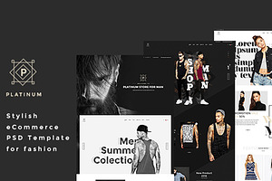 Platinum - Stylish Ecommerce PSD