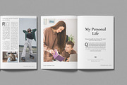 Lifestyle Magazine Template, a Magazine Template by Work-Envance (Thumbnail 4 of 7)