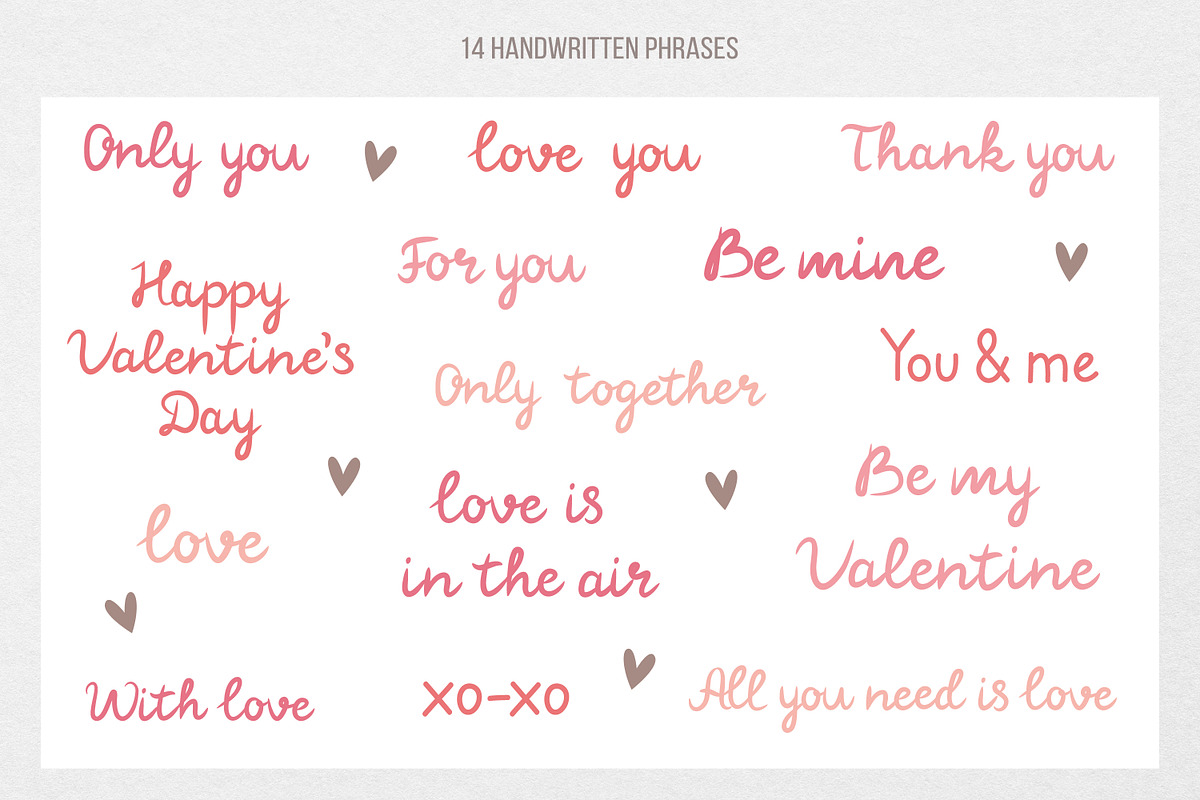 Valentine's Day. Vector collection, an Illustration by Guvi-Design (Photo 4 of 8)