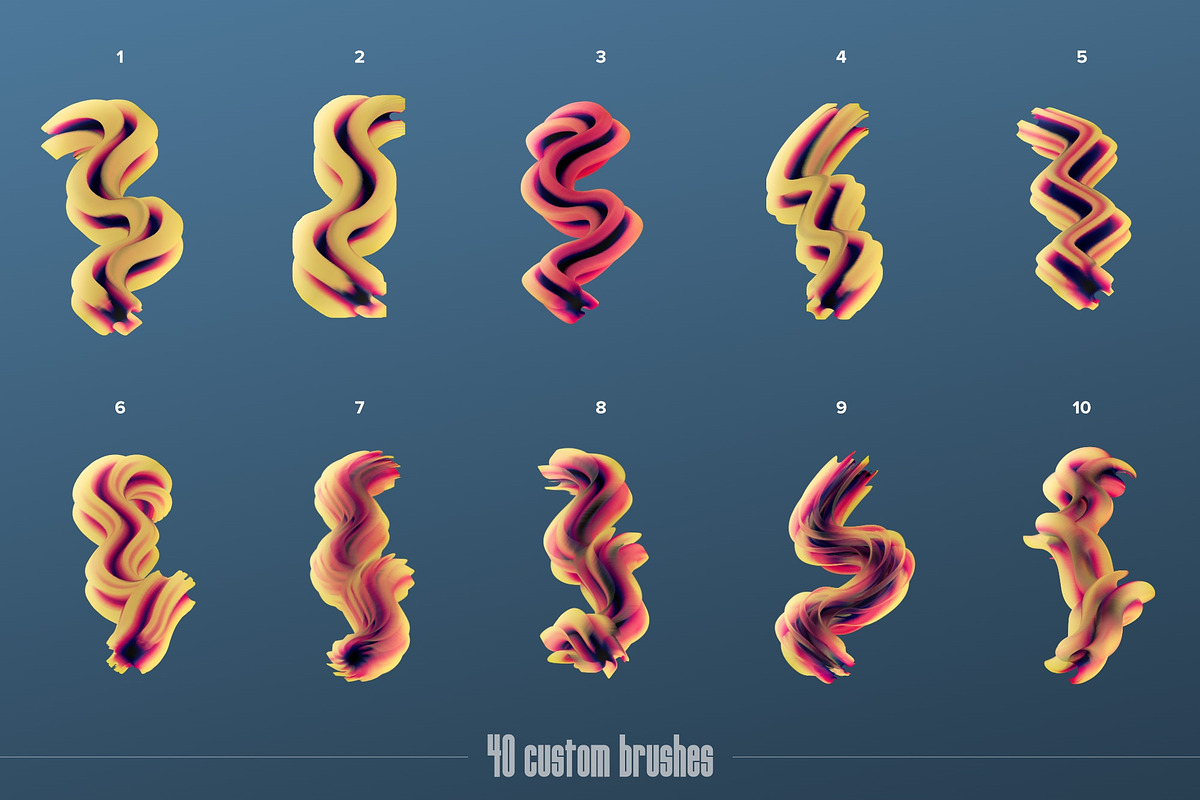 Gradial: Multicolor Affinity Brushes, a Brush Add-On by Chroma Supply (Photo 7 of 19)