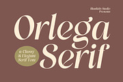 Orlega Serif a Classy & Elegant Font, a Serif Font by Honestype (Thumbnail 2 of 12)