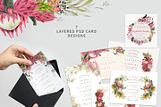 WATERCOLOR Protea Logo & Card Kit, an Illustration by Ingrid Marais Design (Thumbnail 4 of 5)