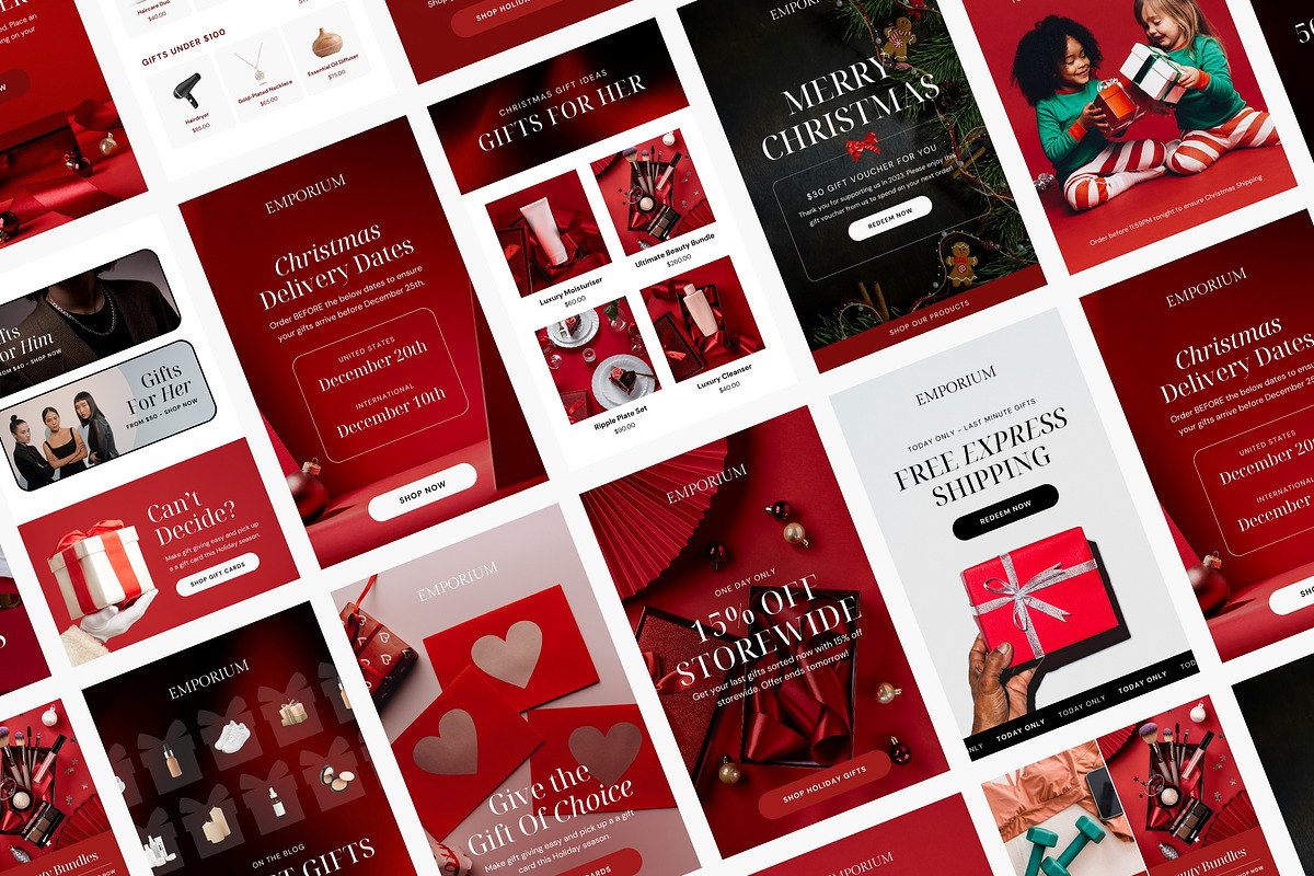 35 Email & Social Media Templates, an Email Template by The Ecommerce Creative (Photo 8 of 8)