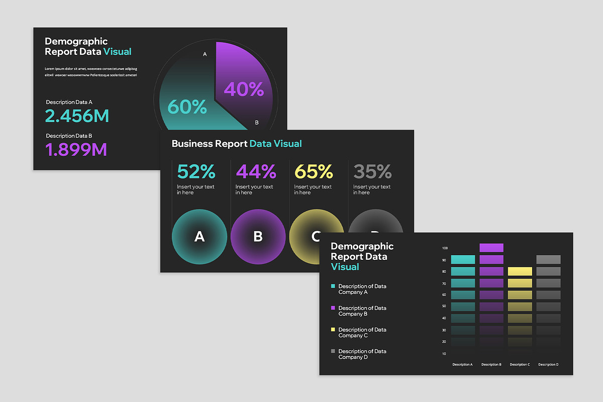 Data Visual Infographic GS, a Presentation Template by rgbryand (Photo 4 of 6)