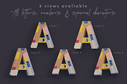 Wooden Toys - 3D Lettering, a Graphic by MIIM (Thumbnail 3 of 8)