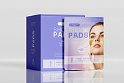 Facial Sheet Mask Packages Mockup, an Advertising Mockup by skybluecreative (Thumbnail 2 of 2)