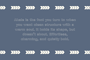 Akale Hand-Drawn Outline Font, a Sans Serif Font by Cosy Fox (Thumbnail 3 of 7)