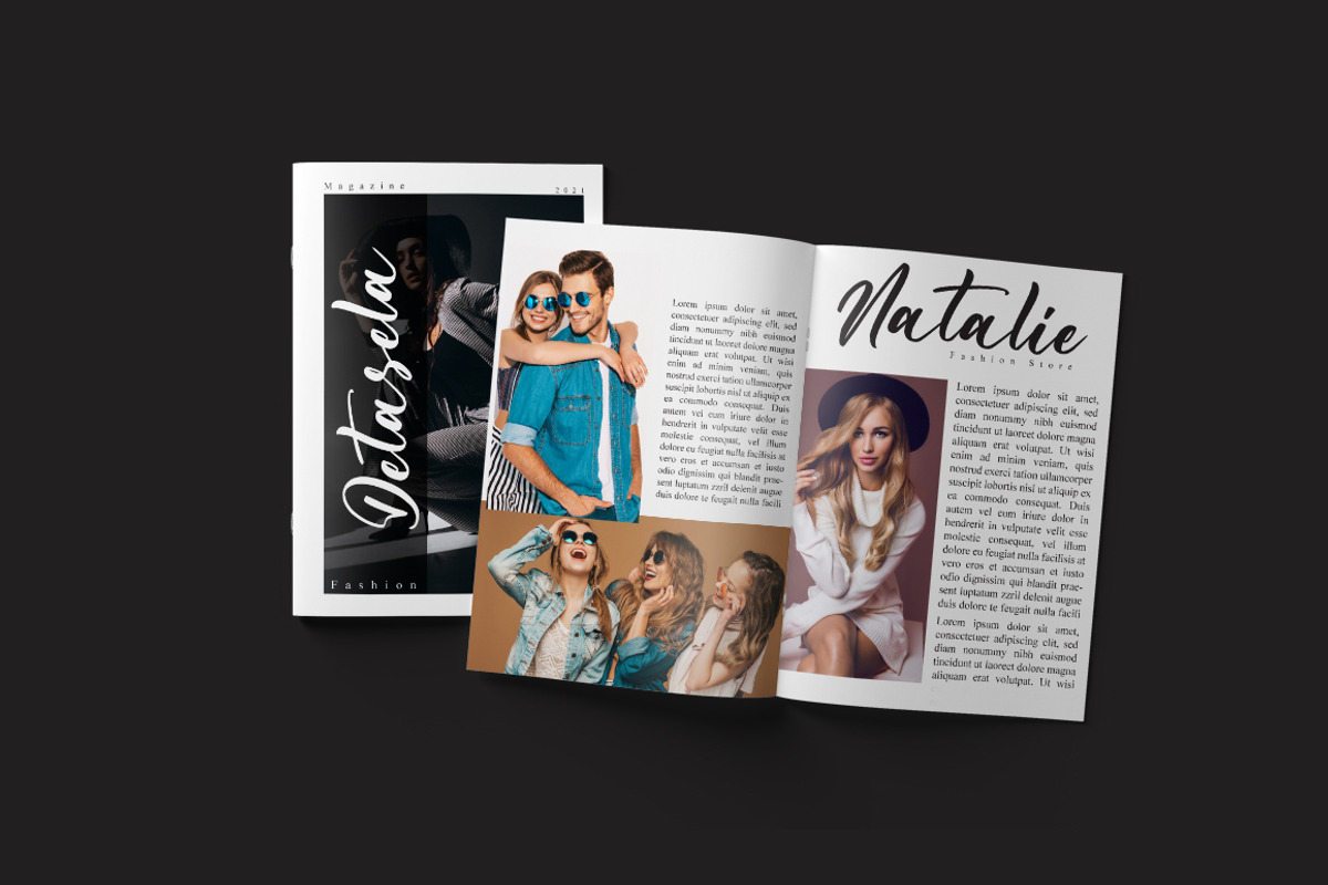 Munellisa a Modern Handwritten Font, a Script Font by Fatmawati (Photo 6 of 12)