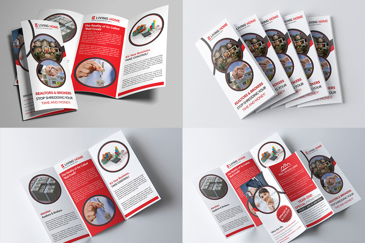 30-Trifold Brochure Bundle, a Brochure Template by AfzaalGraphics (Photo 20 of 31)