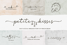 Petite Kisses//super easy swashes!
