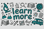 Back to School Hand-Drawn Doodle, an Education Illustration by Huza Studio (Thumbnail 10 of 10)