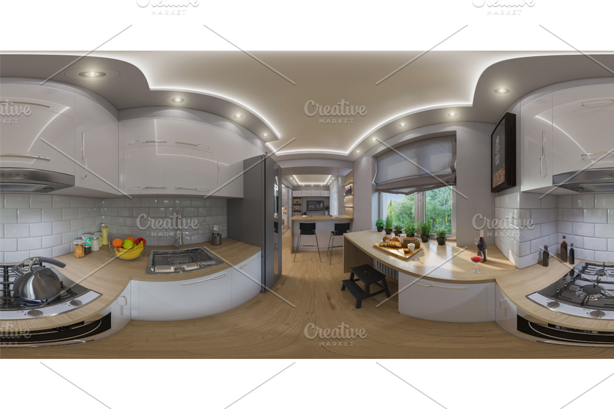 360° degrees interior design, a Decorative Illustration by RichmanStudio (Photo 4 of 7)