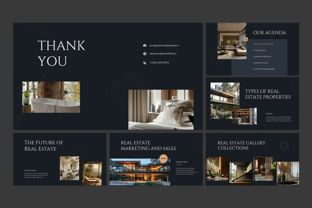 Luxury Real Estate Presentation, a Presentation Template by Antstheme (Photo 2 of 2)