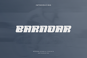 Barnoar - Modern Sport Typeface, a Serif Font by garismantra (Thumbnail 1 of 4)