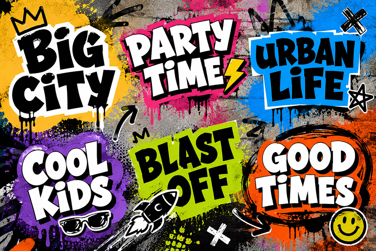 Urban Blast, a Serif Font by Wow Magic (Photo 5 of 5)