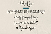 Think and Joy, a Font by Secondivison Supply (Thumbnail 4 of 4)