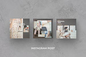 Minimalism - Instagram Post Template