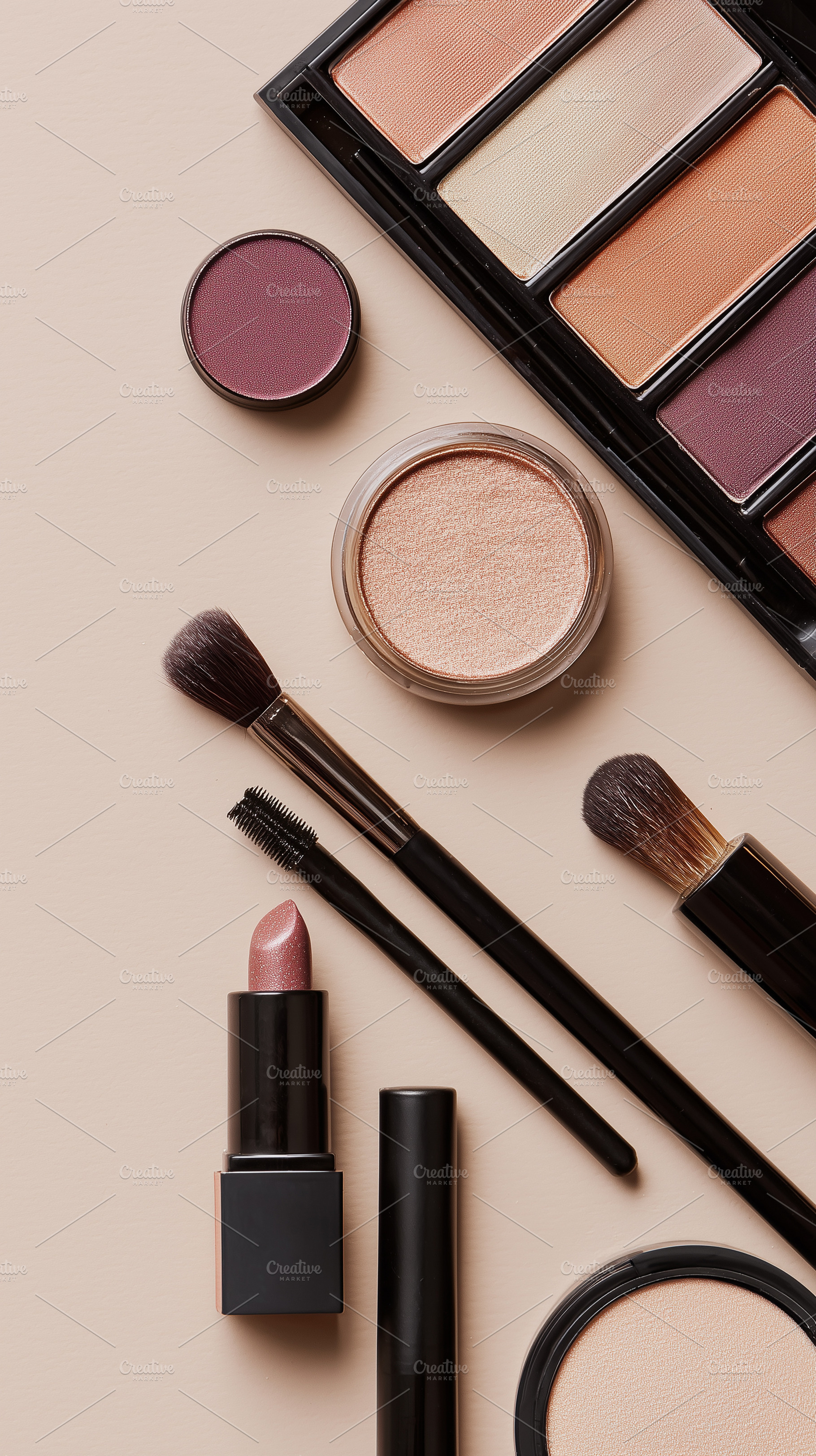 Various makeup products - eyeshadows, a Beauty & Fashion Photo by MistyDay