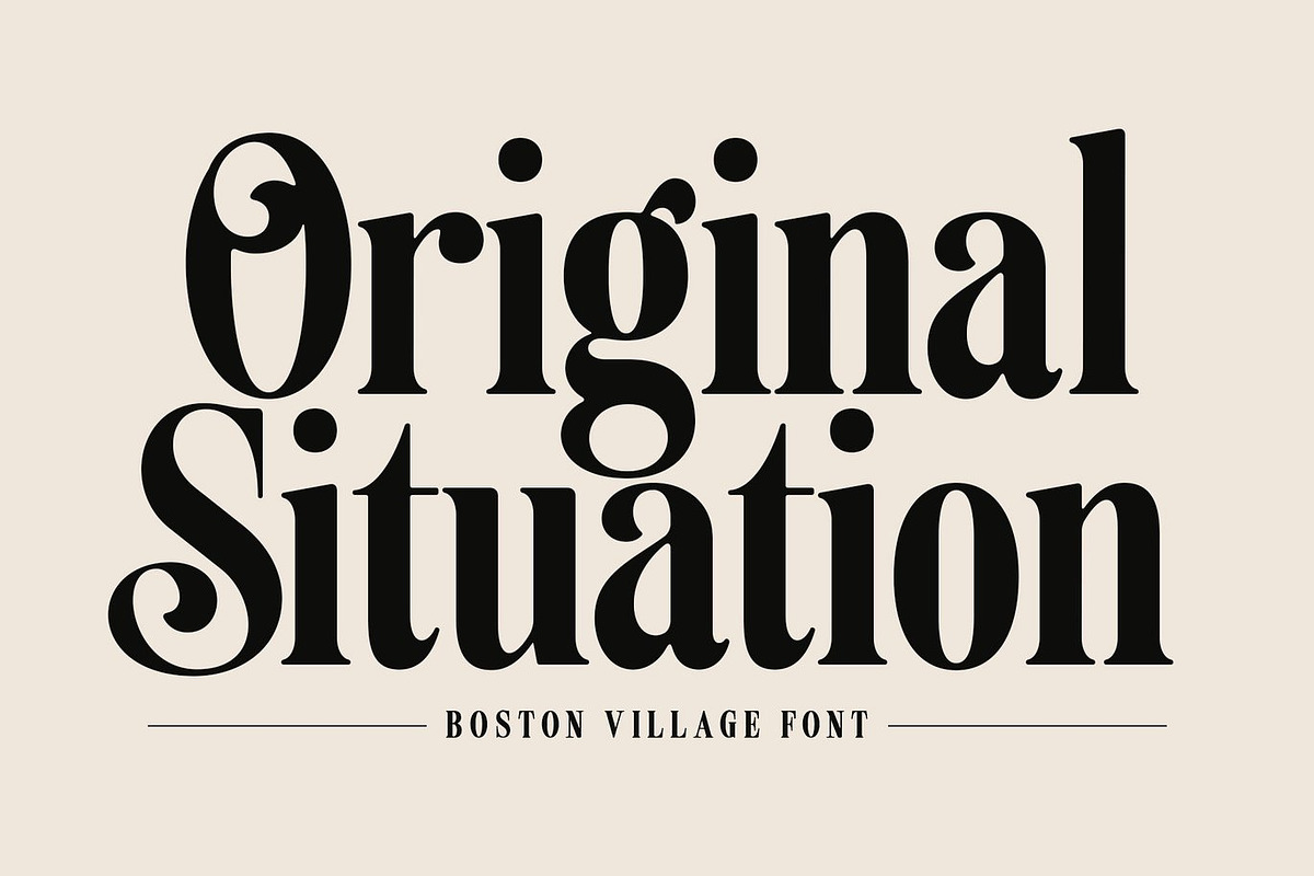 Agency Vinatge Serif Display, a Serif Font by Luna Shop (Photo 6 of 9)