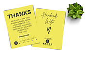 THANK YOU CARD FOR BUSINESS 2 SIDED, a Flyer Template by Oskar Wantopi (Thumbnail 7 of 12)