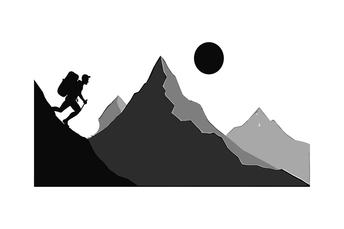 Mountain Adventure Silhouette Bundle, an Object Graphic by Gfx_Store (Photo 13 of 16)