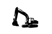 Excavator Construction Vector Bundle, an Illustration by Amazin_art (Thumbnail 43 of 51)