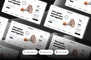 Marketing Agency Hero Header, a Templates & Theme by SquidPixey (Thumbnail 2 of 3)