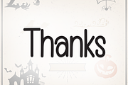 Hallowen Vintage | Script Font, a Script Font by Scratchones (Thumbnail 8 of 8)