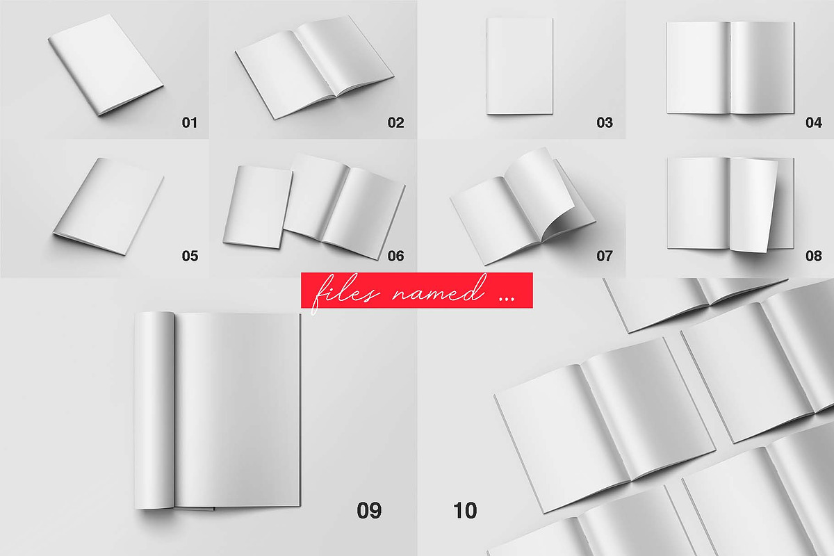 Magazine - A4 Brochure Mockups, a Books & Magazine Mockup by graphiccrew (Photo 15 of 15)