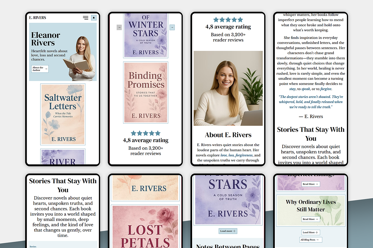 Author - Wix Studio Website, a Wix Template by Kitteeh (Photo 13 of 13)