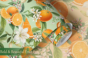 ORANGEDELIGHT Seamless Pattern Print, a Pattern Graphic by Fabrivo (Thumbnail 7 of 10)