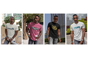 T-Shirt MockUp African Men, a Shirt Mockup by Dikarte.Store (Thumbnail 5 of 14)