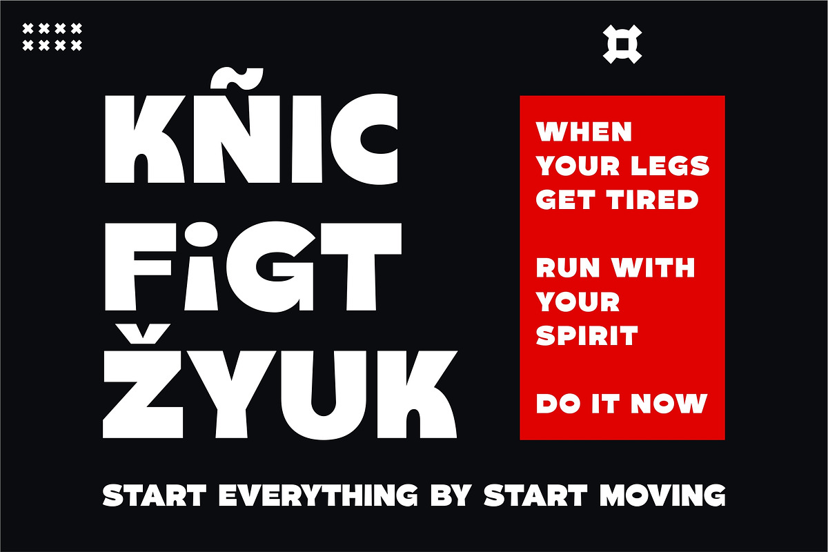 GERKOS, a Font by Kreabie (Photo 2 of 7)
