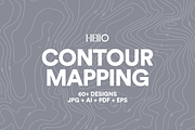 Contour Mapping, a Pattern Graphic by Hello Mart (Thumbnail 1 of 33)