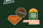 Wild Pines Park National Park Font, a Sans Serif Font by TYPEHEIST (Thumbnail 3 of 10)