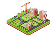 Industrial city building, an Object Graphic by AlexZeL (Thumbnail 2 of 5)