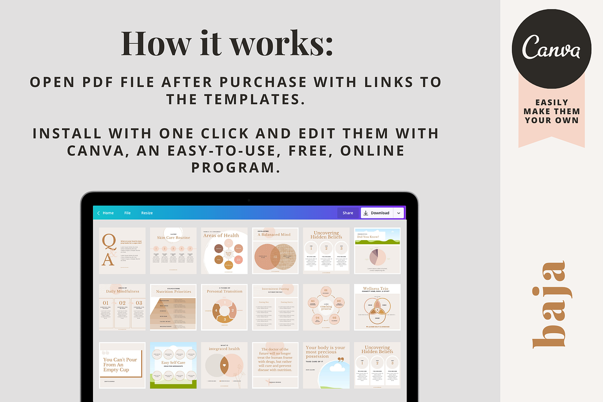 Instagram Charts, Graphs, Quotes, a Social Media Template by Brand Spanking You (Photo 5 of 6)