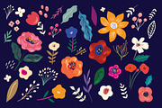 Flowers and Deer, an Animal Illustration by MoleskoStudio (Thumbnail 13 of 24)