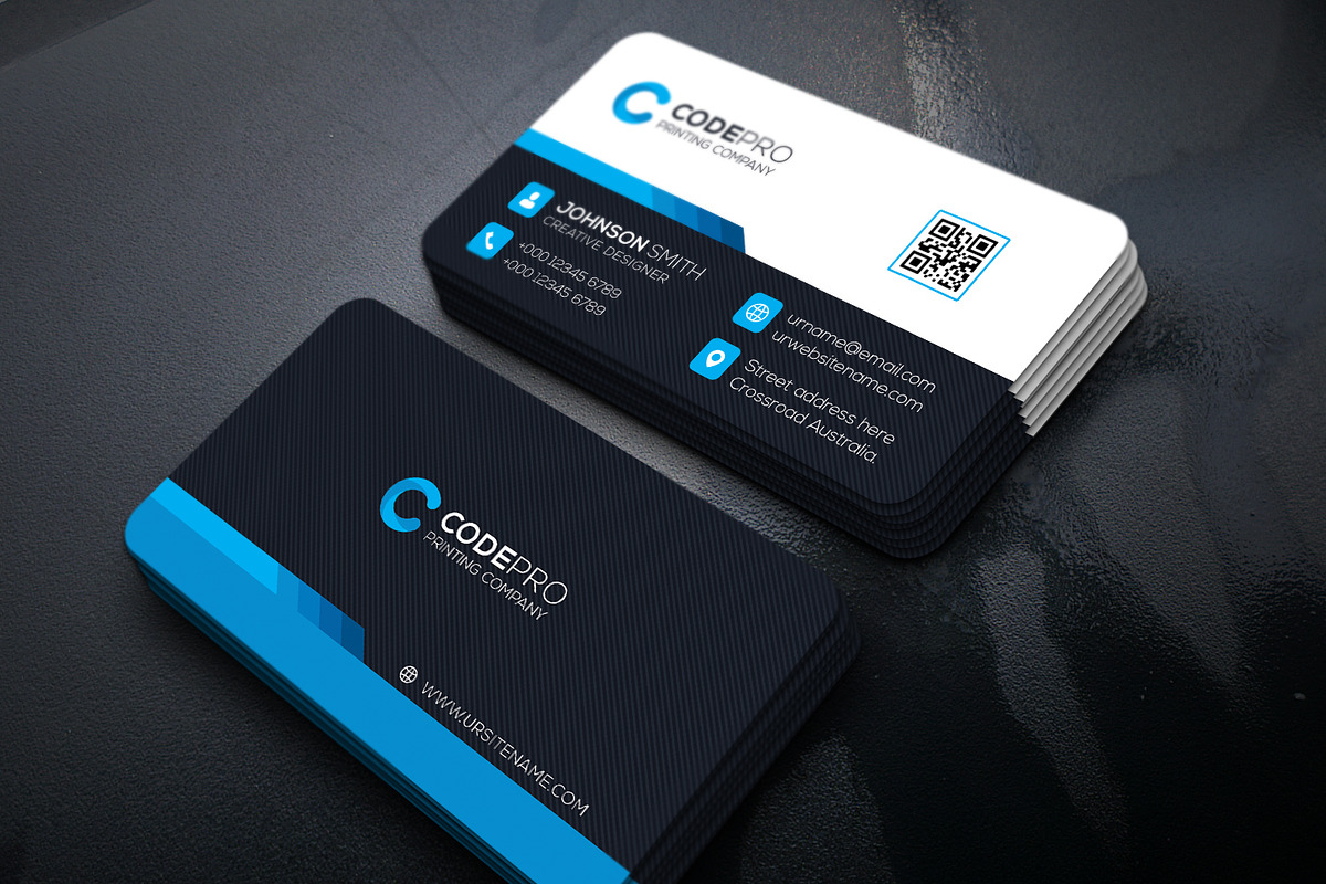 Business Card, a Business Card Template by Creative_Arts (Photo 1 of 4)