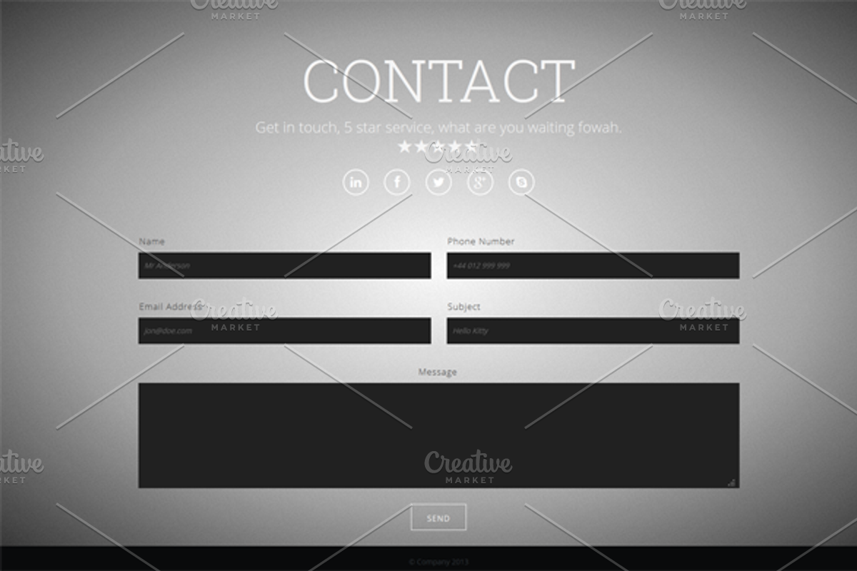 Black Dahlia, a Websites & App Template by Made in Cardiff (Photo 3 of 3)