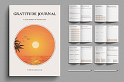 Gratitude Journal Template, a Stationery Template by MightyDesign (Thumbnail 1 of 6)