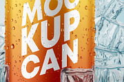 250ml 6 Small Metallic Can Mockups, a Product Mockup by Graphic Bird (Thumbnail 9 of 9)
