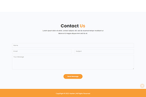 Portfolio Resume HTML Template