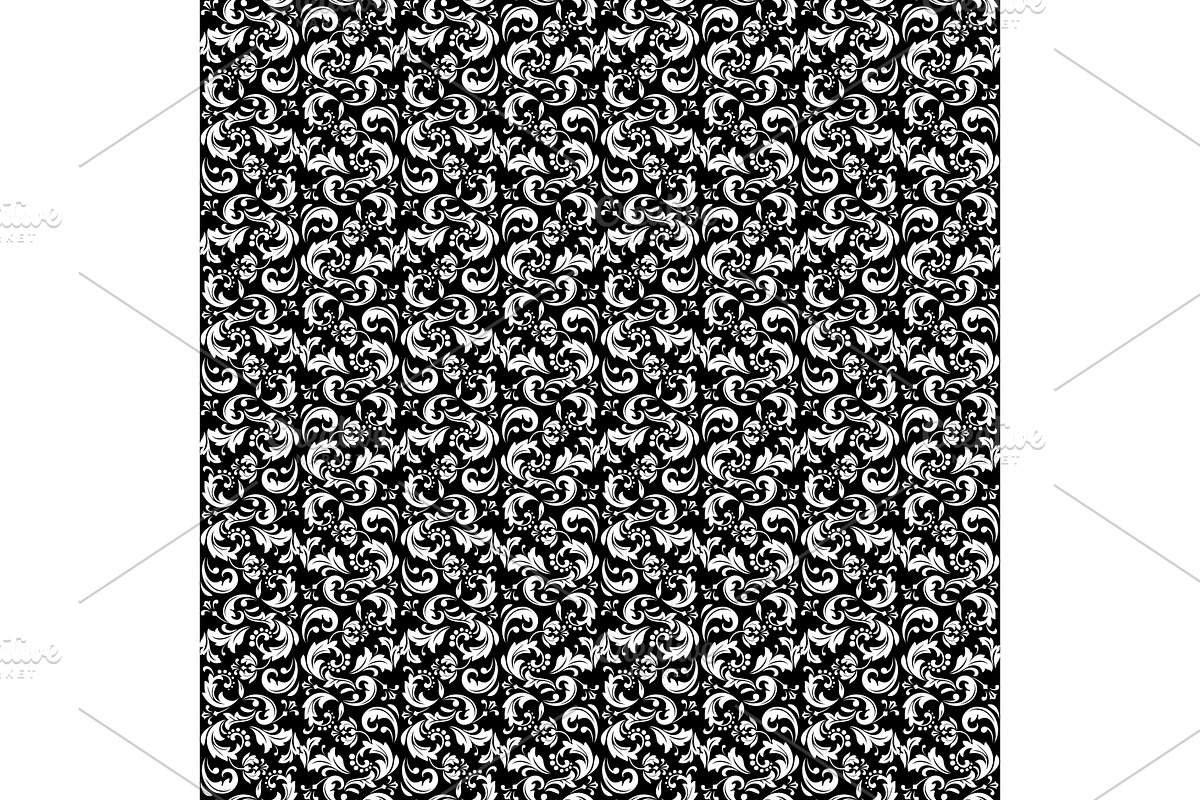 Floral pattern. Vintage, a Pattern Graphic by RODINA (Photo 1 of 3)