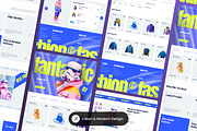 Elamby - Fashion E-commerce, a Landing Page Template by SLAB! Design (Thumbnail 4 of 4)