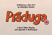 Praduga | Display Hand Drawn, a Handwritten Font by gracetype_studio (Thumbnail 1 of 12)